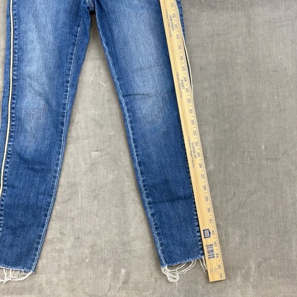 Banana Republic‎ Mid Rise Skinny Medium Wash Denim Jeans - Picture 5 of 9